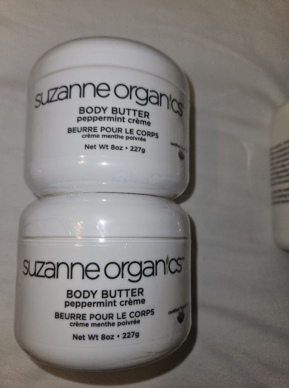 Suzanne Organics Peppermint Body Butter